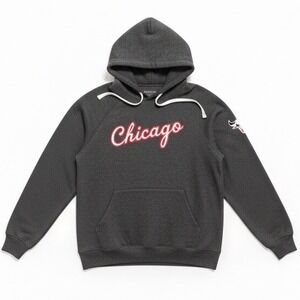 NBA Chicago Bulls Hoodie Sportiqe Apparel Gray Pullover Sweatshirt Womens Medium